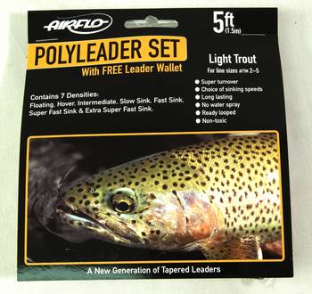 airflo light trout polyleader set