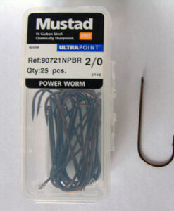 Mustad 90721BR Worm hook