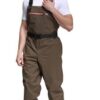 Breathable chest waders