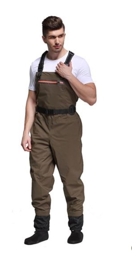 Breathable chest waders